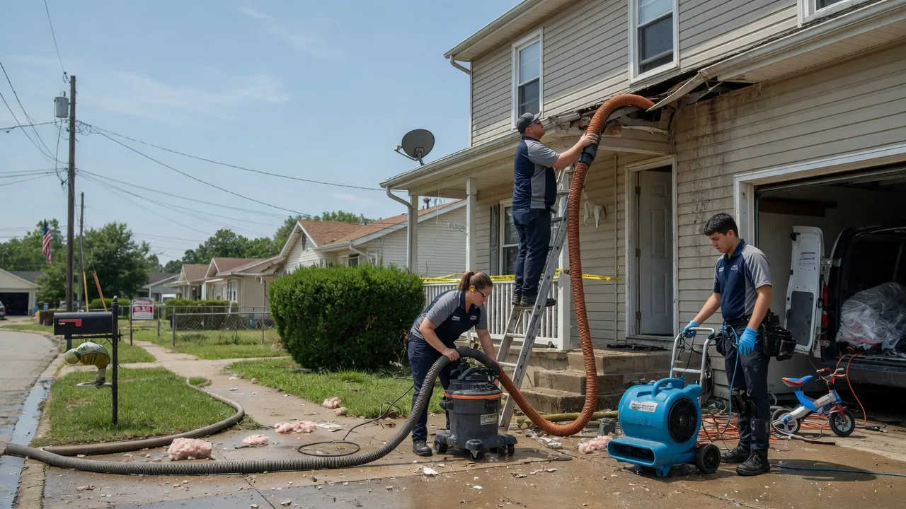 Water Damage Restoration in Youngsville, LA near me